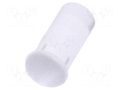 Fiber for LED; Ø3mm; L: 5mm; round; Front: convex; straight; PLP2 BIVAR PLP2-5MM
