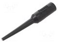 Measuring tip; 3A; 70VDC; black; Tip diameter: 0.76mm POMONA POM-4690-0