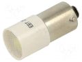 LED lamp; white; BA9S,T10; 24VDC; 24VAC; plastic; -20÷60°C CML INNOVATIVE TECHNOLOGIES 1880235W