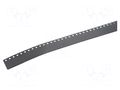 Carrier tape; ESD; 8mm; 500pcs; black ANTISTAT ATS-029-1083