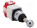 Switch: joystick; 30mm; Stabl.pos: 1; none; IP66; 9001K; Ø30.5mm SCHNEIDER ELECTRIC 9001K34