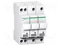 Fuse acces: fuse disconnector; Poles: 4; 500VAC; 25A; 10x38mm SCHNEIDER ELECTRIC A9N15658