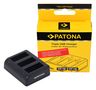 PATONA Tripple Charger for GoPro Hero 9 Hero 10 Hero 11 AHDBT901 ADBAT001 ADDBD-211 incl. Micro USB Cable, PATONA 9884