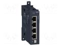 Industrial module: switch Ethernet; Number of ports: 4 SCHNEIDER ELECTRIC TM4ES4