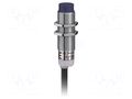 Sensor: inductive; OUT: PNP / NC; 0÷4mm; 10÷36VDC; M12; 2m; IP67 TELEMECANIQUE SENSORS XS212BLPBL2