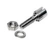 D SUB JACK SCREW, 4.5MM, 2-56UNC 2A 177-505-A-2-2