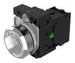 ILLUM INDUSTRIAL PB SW, SPST, 10A, WHITE 45-1231.31K6.000.101