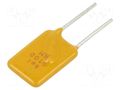 Fuse: PTC polymer; 1A; THT BEL FUSE 0ZRM0100FF1E