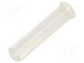 Fiber for LED; Ø2.3mm; L: 9mm; round; Front: flat; straight; PLPC2 BIVAR PLPC2-9MM