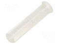 Fiber for LED; Ø2.3mm; L: 9mm; round; Front: flat; straight; PLPC2 BIVAR PLPC2-9MM