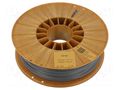 Filament: ASA; 1.75mm; grey; 220÷250°C; 700g; Table temp: 90÷110°C ROSA 3D ROSA-3061