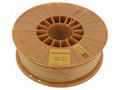 Filament: BioWOOD; 1.75mm; wood-like; 170÷210°C; 1kg ROSA 3D ROSA-3346