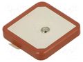Antenna; GNSS,GPS; 4.2dBi; RHCP; for building in; 25x25mm YIC ATPG1590R2540A