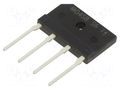 Bridge rectifier: single-phase; Urmax: 60V; If: 4A; Ifsm: 60A; flat SHINDENGEN D4SBS6-7000