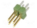 Connector: pin strips; pin header; male; PIN: 4; AMPMODU MOD II TE Connectivity 826656-2