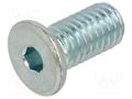 Screw; M6x12; 1; Head: cheese head; hex key; HEX 3mm; steel; zinc BOSSARD B6X12/BN20697