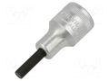 Socket; hex key,socket spanner; HEX 6mm; 1/2"; INHEX STAHLWILLE ST-3050006