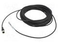 Cable: for sensors/automation; M12; PIN: 4; straight; 15m; plug TELEMECANIQUE SENSORS XZCP1141L15