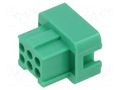 Connector: wire-wire/PCB; plug; female; PIN: 6; Gecko; 2A; 450V; 2x3 HARWIN G125-2040696L0