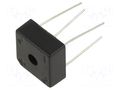 Bridge rectifier: single-phase; Urmax: 800V; Ufmax: 1.1V; If: 3A DC COMPONENTS BR38-DC