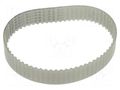 Timing belt; T5; W: 20mm; H: 2.2mm; Lw: 330mm; Tooth height: 1.2mm OPTIBELT T5-330-20-77ZA