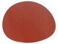 Sanding plate; 125mm; Granularity: 80; w/o holes; Mounting: bur 3M 3M-7100187016