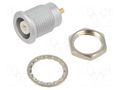 Connector: circular; 1S; socket; female; PIN: 1; soldering; 18A; IP50 LEMO ERA.1S.120.CTL