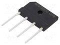 Bridge rectifier: single-phase; Urmax: 200V; If: 4A; Ifsm: 60A; flat SHINDENGEN D4SBN20-7000