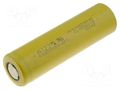 Re-battery: Li-FePO4; 18650,MR18650; 3.3V; 950mAh; Ø18x65mm A123 SYSTEMS ACCU-18650/A123