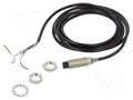 Sensor: inductive; OUT: PNP / NO; 0÷16mm; 10÷30VDC; M12; 2m; IP67 OMRON E2E-X16MB1T12-2M