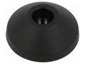 Foot; without rubber underlay,self-aligning; Base dia: 4mm FATH FA-098D050K