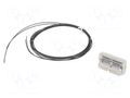 Sensor: fiber-optic; Range: 0÷125mm; IP67; Len: 2m; Housing: Ø3 PANASONIC FD-S31