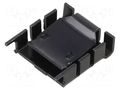 Heatsink: extruded; black; L: 29.4mm; W: 25mm; H: 8.3mm; 18K/W FISCHER ELEKTRONIK FK224SA-220-1