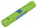 Stripping tool; 10mm2,16mm2; Wire: coaxial; GREEN LINE WEICON WEICON-55000002