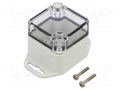 Enclosure: multipurpose; X: 45mm; Y: 45mm; Z: 40mm; ZP; polycarbonate KRADEX ZP454540SUJP-PC