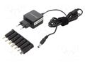 Power supply: switching; mains,universal,plug-in; 5VDC; 3A; 15W QOLTEC ZSI-51557