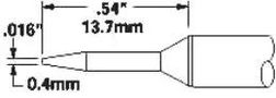 TIP, CONICAL, SHARP, 0.4MM STTC-006