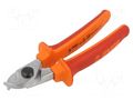 Cutters; cutting,insulated; 170mm; Application: for cables UNIOR UNIOR-610440