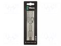 Kit: adapter; Holder: hexagonal; 1/2",1/4",3/8"; 3pcs. WERA WERA.05073200001
