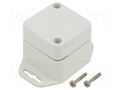 Enclosure: multipurpose; X: 45mm; Y: 45mm; Z: 40mm; ZP; polycarbonate KRADEX ZP454540UJ-PC