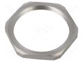 Nut; M50; acid resistant steel AISI 316; Thread: metric HELLERMANNTYTON ALSS-M50-SS316-ML
