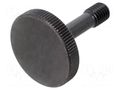 Knob; Ext.thread: M8; 30mm; steel; GN 653.2 ELESA+GANTER GN653.2-M8-30-ST