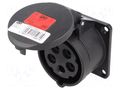 Connector: AC supply 3-phase; socket; female; 16A; 400VAC; IP54 PCE 315-6X