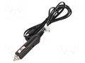 Automotive/main power supply; DC 5,5/2,1 plug; Sup.volt: 12VDC GOOBAY CAR-317