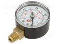 Vacuum gauge; -1÷0bar; non-aggressive liquids,inert gases; 40mm PNEUMAT W40R.PL000G18