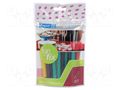 Hot melt glue; Ø: 7mm; L: 100mm; 20pcs; Application: universal RAPID RAP-23835900