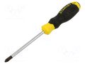 Screwdriver: standard; Pozidriv®; PZ2; C/GRIP; 100mm STANLEY STL-STHT16163-0