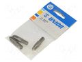 Screwdriver bit; Phillips; PH4; Overall len: 38mm; 3pcs. UNIOR UNIOR-602425
