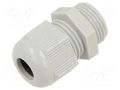 Cable gland; without nut; PG11; IP68; polyamide; light grey TE Connectivity 1SNG601196R0000