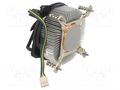 Heatsink: extruded; 12VDC; aluminium,copper; 69.5m3/h; H: 63.2mm Akasa AK-CC6608BP01
